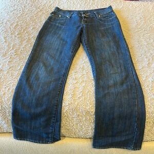 Rock & Republic Blue Boot Cut Jeans Relaxed Fit